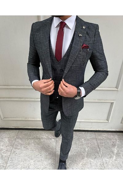 nyk tempee Slim Fit Vest Suit
