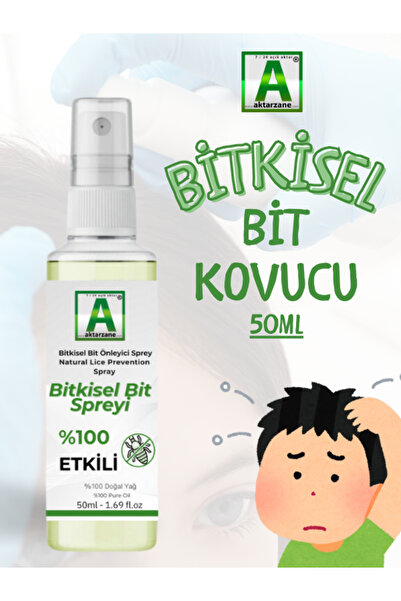 Aktarzane Bit spreyi bit kovucu sprey bit önceyici sprey 50ml