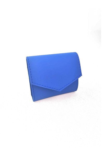 Woys Bags Portofel de damă de culoare albastră