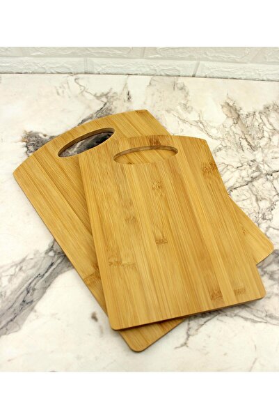 ALBETTO لوح تقطيع من الخيزران مكون من قطعتين 34*24/28*20 سم 1005