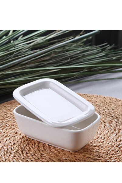 ALBETTO Porcelain Breakfast with Lid, Oven Bowl Mini 200ml