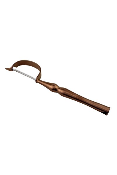 ALBETTO مقشرة جانبية بسكين من الفولاذ المقاوم للصدأ 20 سم