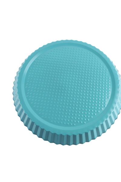 ALBETTO Pie Tart Mold Turquoise 28cm