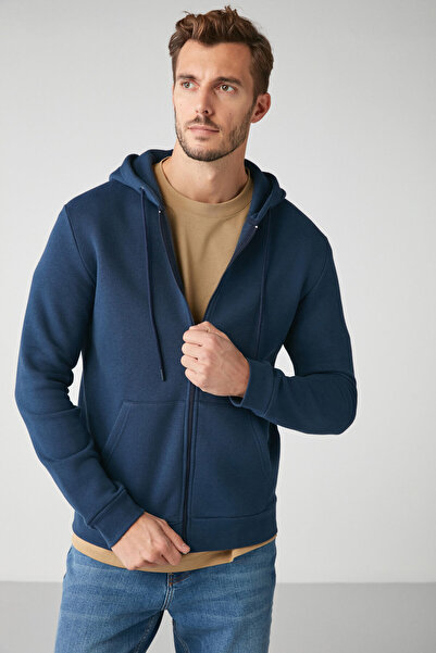 GRIMELANGE Insider Comfort námořnická modrá mikina