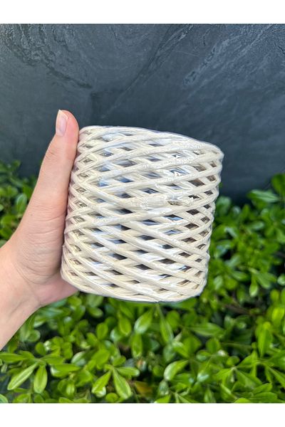 Yumuşakkeçe Χάρτινη τσάντα Raffia Πλεκτό σχοινί 200 γρ