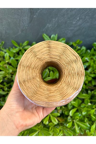 Yumuşakkeçe Χάρτινη τσάντα Raffia Πλεκτό σχοινί 200 γρ