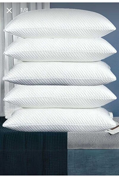 AYHOME Visco  Yastık  Otel  Yastığı Terletmeyen Yastık  Sert  Yastık  5 Adet 50 x 70 CM Yüksek Rahat Yastık