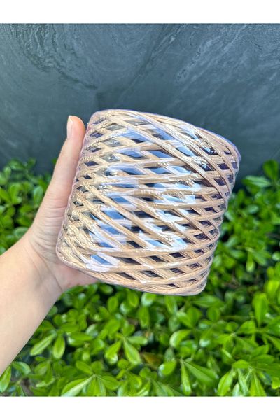 Yumuşakkeçe Χάρτινη τσάντα Raffia Πλεκτό σχοινί 200 γρ