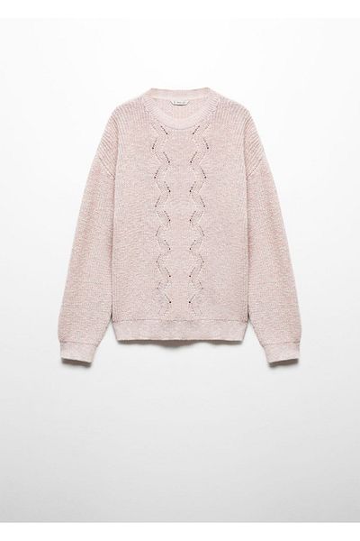 MANGO Kids Pink Sweater for Kids