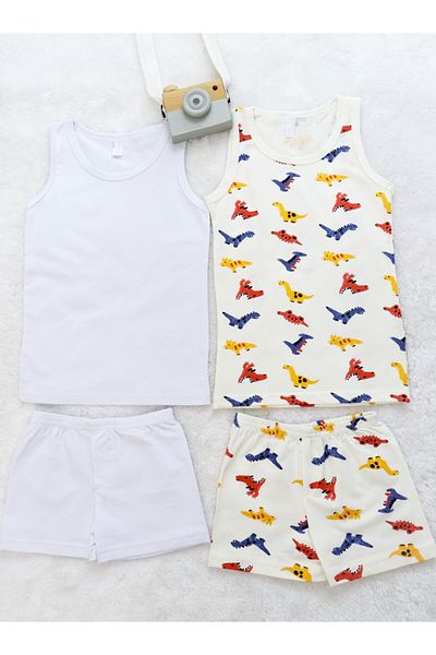 Harika KIDS Boy's Printed Double Pack Cotton Boxer Set