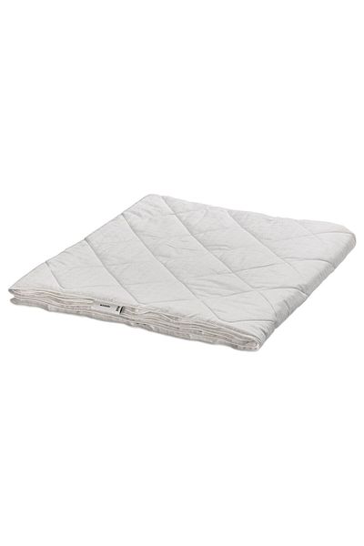 IKEA single size quilt, Luxury mulberry silk quilt, white,1 50x200 cm, keep warm