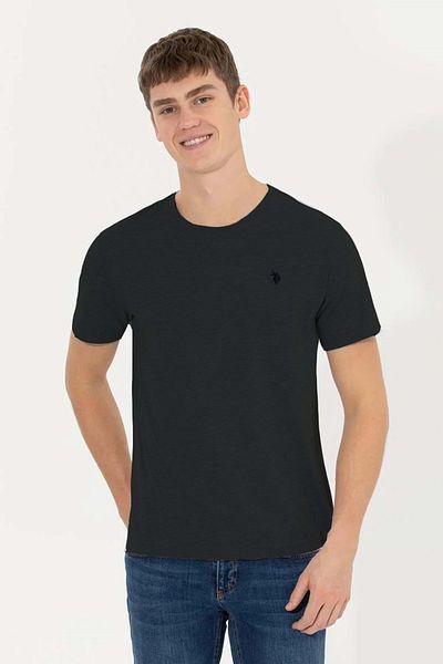 U.S. Polo Assn. Ανδρικό μπλουζάκι U.S. Polo G081GL011 Basic - Antresite - XXL - ST07414-Antresite-XXL