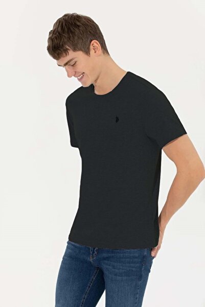 U.S. Polo Assn. Ανδρικό μπλουζάκι U.S. Polo G081GL011 Basic - Antresite - XXL - ST07414-Antresite-XXL