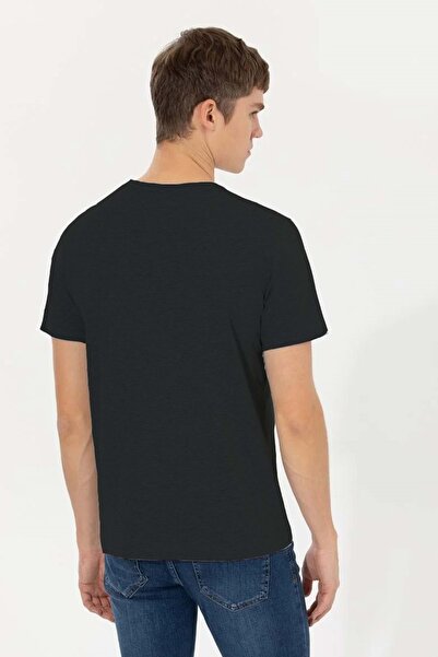 U.S. Polo Assn. Ανδρικό μπλουζάκι U.S. Polo G081GL011 Basic - Antresite - XXL - ST07414-Antresite-XXL