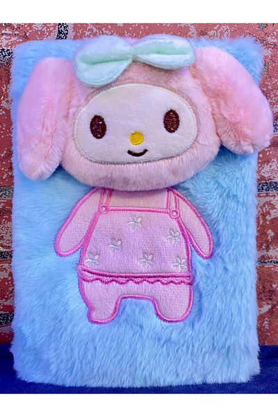 doğan hediyelik Caiet de pluș Kuromi My Melody - Caiet de amintiri, jurnal, anectare