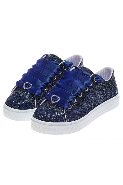 Ayakkabı Tutkusu Stilo ® Αθλητικά παπούτσια με επίπεδη σόλα για νύφες με μπλε...