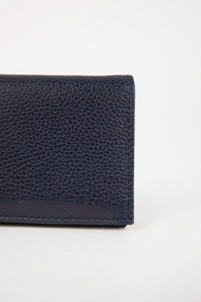 DeFacto Men's Printed Faux Leather Wallet C8343AXNS