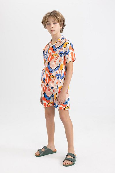 DeFacto Gemusterte Badeshorts für Jungen C5564A824HS