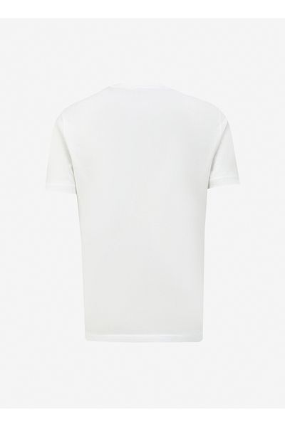 Lee Weißes Herren-T-Shirt mit Rundhalsausschnitt – L 241578100