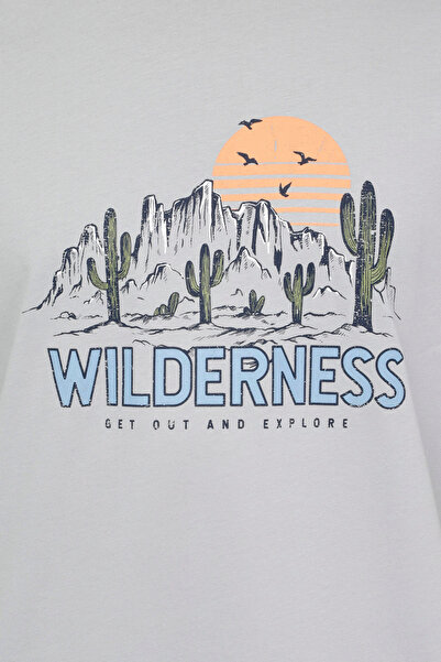 Kinetix ML GAVIN 11OD-143 4FX GRI - Чоловіча футболка з коротким рукавом