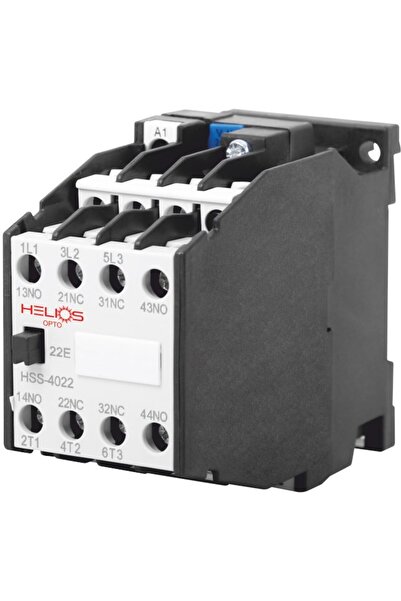 Helios Opto Kontaktör 9a 4.0kw ( 40-22 ) Hss-4022