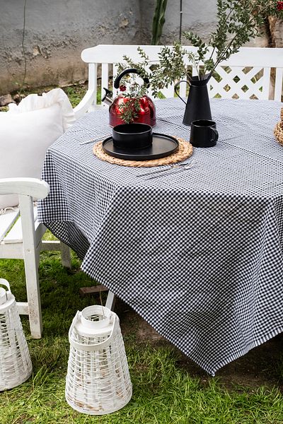 Morlay Covoraș confortabil din bumbac pentru picnic - cârpă pentru cafenele, restaurante și tacâmuri, model multifuncțional