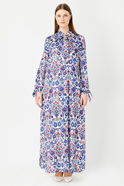 MÜSEMMA Müsemma Büyük Beden Efil Elbise 24YELB-MUS0003