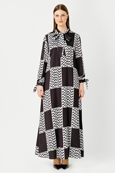 MÜSEMMA Müsemma Büyük Beden Efil Elbise 24YELB-MUS0003