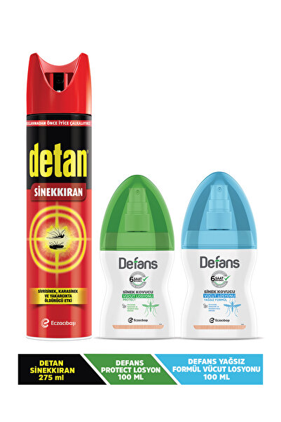 Detan & Defans 3'lü Avantaj Paketi