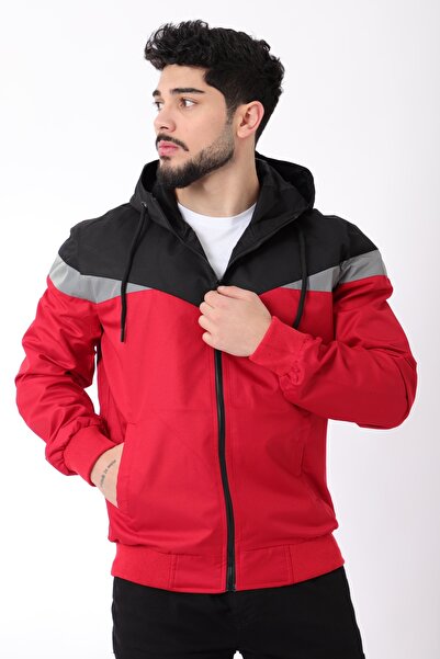 Stilkombin Bill Üçgen Parçalı Kapşonlu Mevsimlik Mont 1220