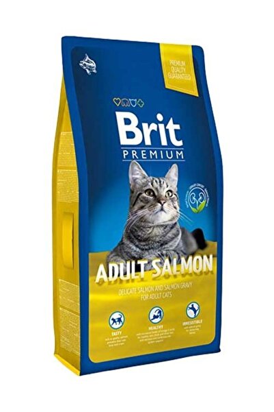 Brit Premium Cat Somonlu Yetişkin Kedi Maması 8 Kg