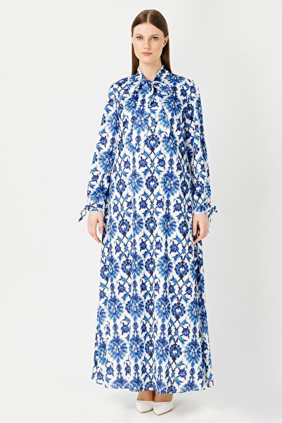 MÜSEMMA Müsemma Büyük Beden Efil Elbise 24YELB-MUS0003