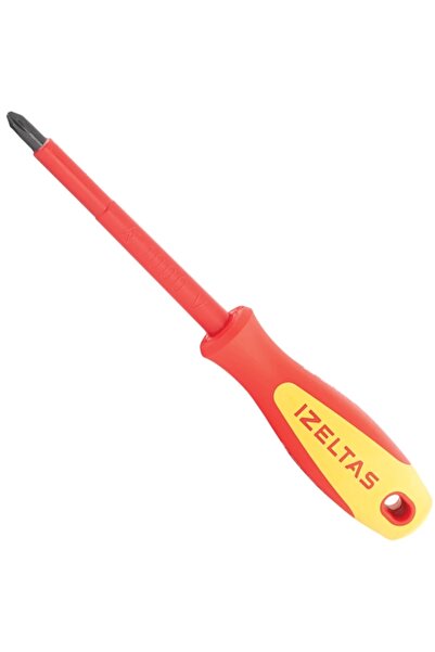 İzeltaş Izeltaş 4145184580 Tornavida Yıldız Uçlu Izoleli 1000v 4,5x80mm