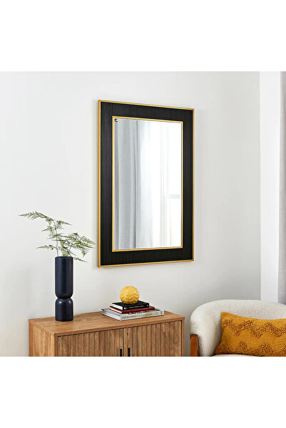 MKS Design 70x100 Duvar Dekor Aynası / Derzli Duvar Aynası / Konsol Aynası / Düzensiz Ayna / Estetik Ayna