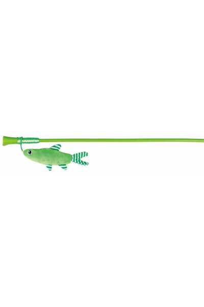 Trixie Undiță de pescuit pentru pisici cu ierburi pentru pisici 42 cm
