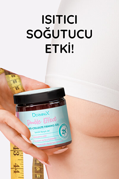 Derminix Double Effect Sıkılaştırıcı Selülit Karşıtı Jel Krem
