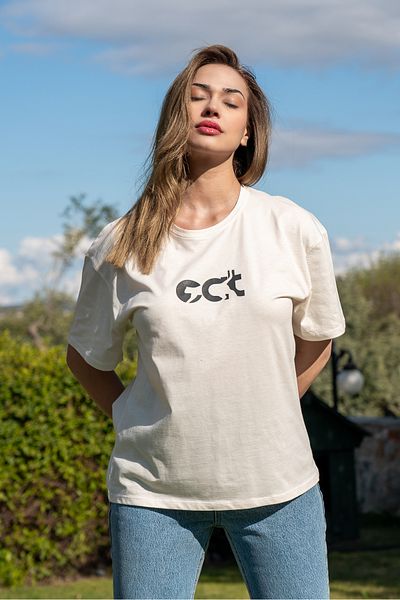 Maison La Femme Τυπωμένο μπλουζάκι Oversize / Μοντέλο Unisex με φαρδιά κοπή