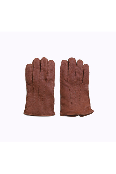 Altezzoso Stokholm Erkek Deri Kaşmir Eldiven