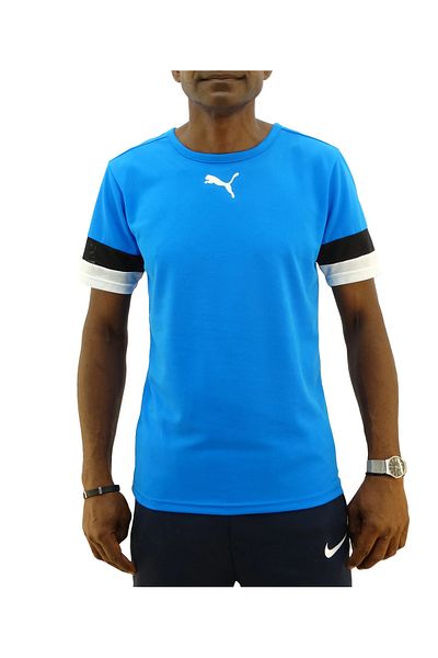 Puma Tricou pentru bărbați din jerseu Teamrise, potrivit pentru utilizare zilnică și antrenament