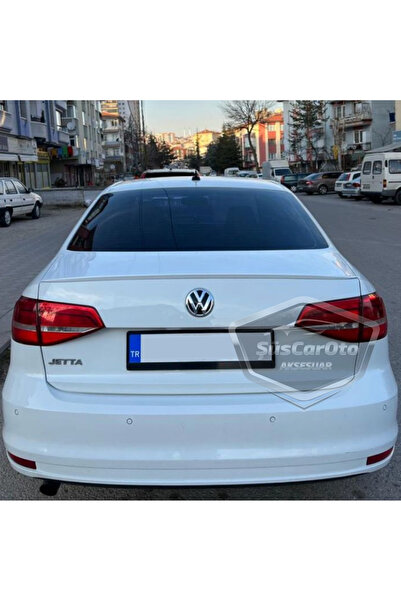 ŞüsCarOto Volkswagen Jetta 2011 Sonrası Bagaj Üstü Spoiler Parlak Beyaz