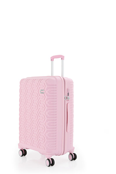 MÇS %100 Polipropilen 3'lü Valiz Seti Büyük + Orta + Kabin Boy CAN377-S