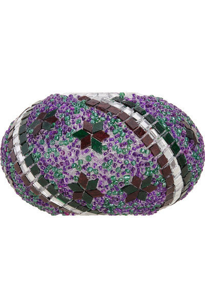 Demmex Otantik Mozaik Avize Aplik Lambader Cam 18 Cm Sadece Cam Aparat Yoktur