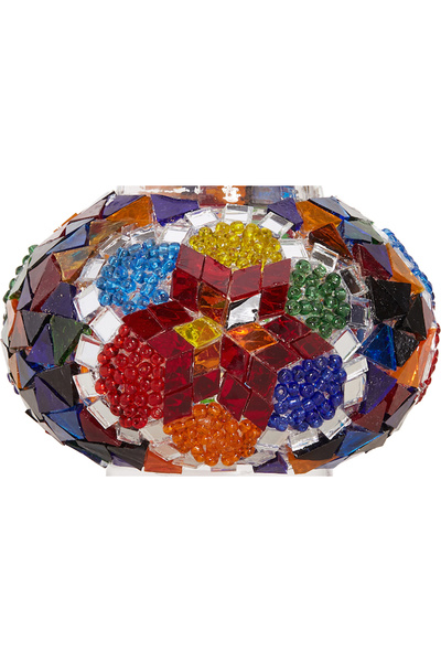 Demmex Otantik Mozaik Avize Aplik Lambader Cam 18 Cm Sadece Cam Aparat Yoktur