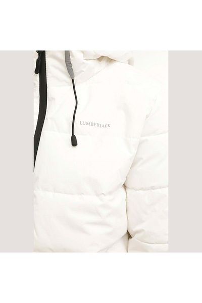 lumberjack Apreski Water Repellent 2sn31 Palton Femei M Alb