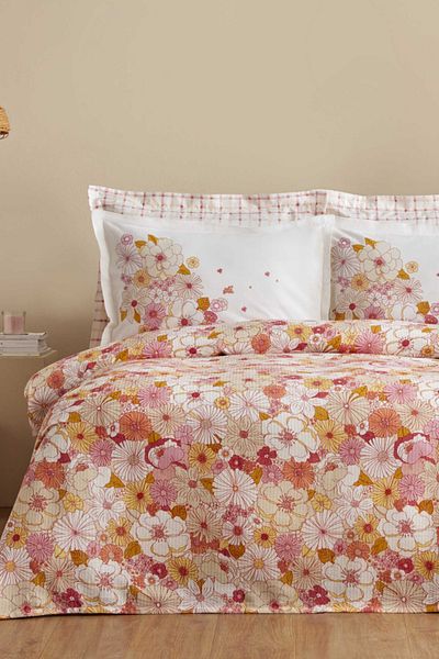Karaca Home Μονό Σετ Salmon Pique - Pegy Cotton