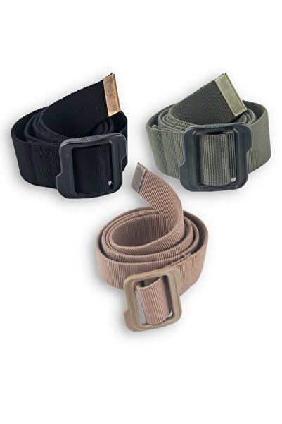 ervo tactical Tactical Belt Set with Plastic Buckle 3 Colors