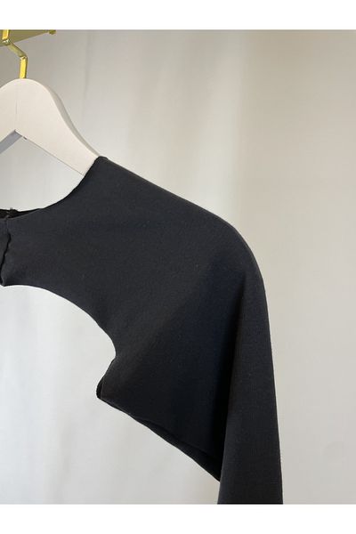 tessetür Bone diyarı Υπερβολικό μανίκι Hijab Εσωτερικά φορεμένο μακρυμάνικο γιακά με λαιμόκοψη