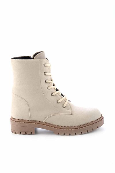 Bambi Beige Suede Women's Boots & Booties02641530402
