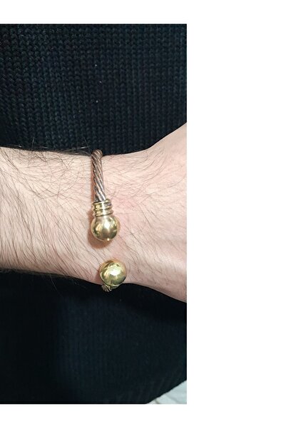 Butik Karaca bakır %yüz top başlı kurt başlı saç örgü burgu maskülen feminen ...