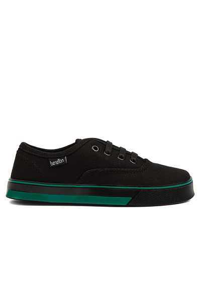 Benetton ®| BN-30957- Čierne - Detské tenisky